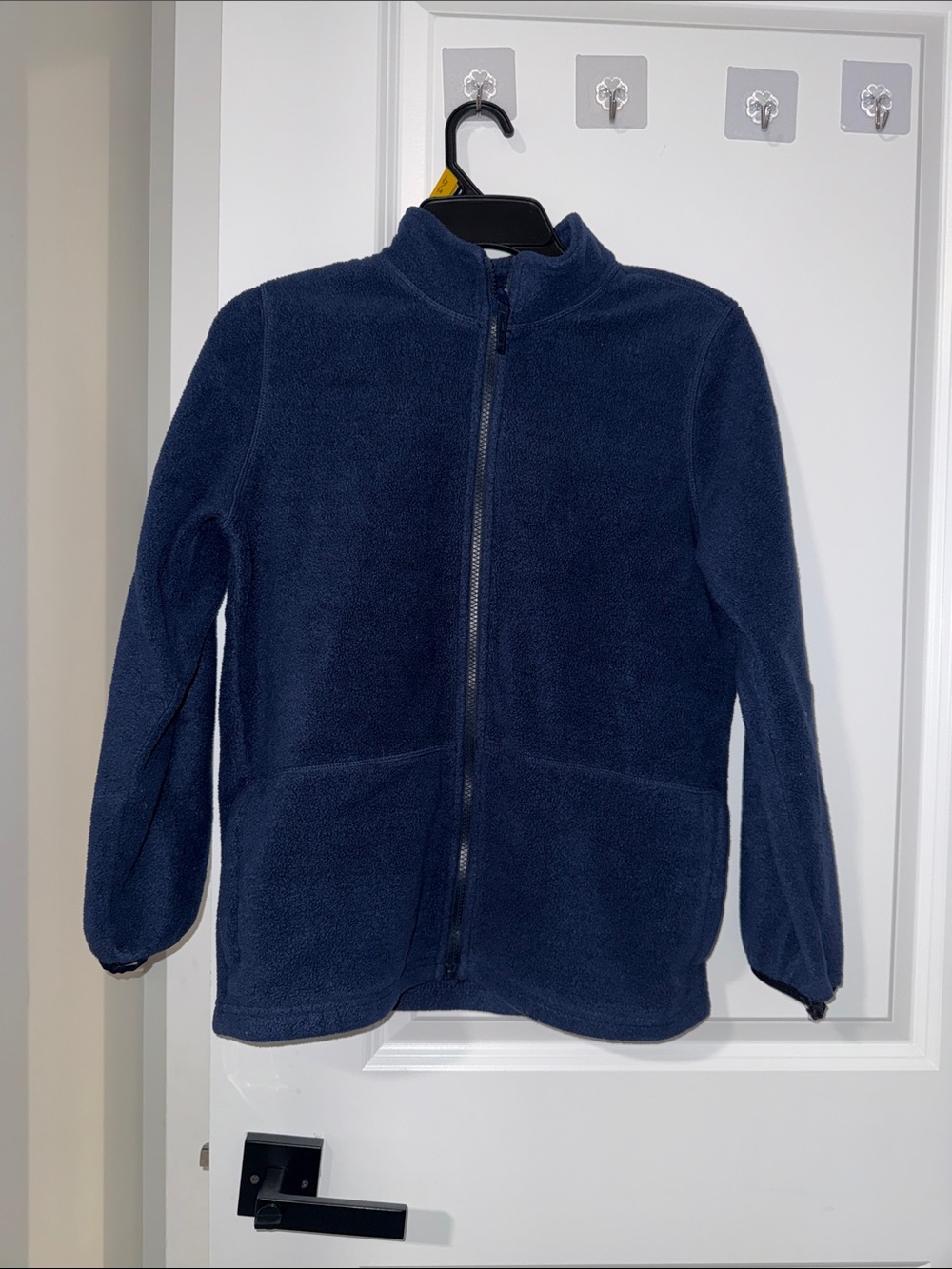 The Children's Place Navy Full-Zip Fleece Jacket